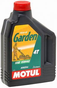 MOTUL GARDEN 4T 15w40 2л. для 4-тактн. двиг. садовой техники (масло моторное)